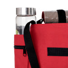 Water bottle pocket, yoga bag