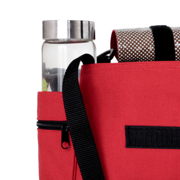 Water bottle pocket, yoga bag