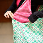 Yoga Sling  BagTurquoise Pink