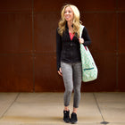Yoga Sling  BagTurquoise Pink