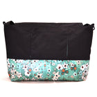 Go Anywhere Bag, Turquoise Flower